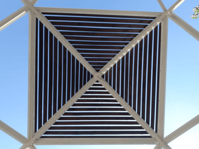 בניית פרגולה מעץ